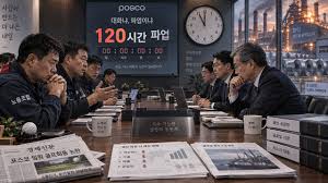“갑자기 잠정 합의?” 포스코 노조 내부 불신 팽배⋯ 본교섭 ‘...