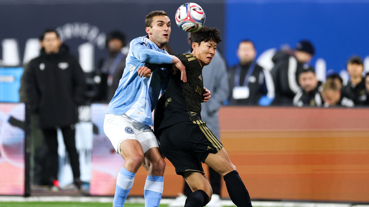 '손흥민 골대 불운' LAFC, 뉴욕 시티와 '1:1' 무승부